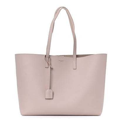 Saint Laurent Calfskin Large Shopping Tote Pale Blush 3 of 10