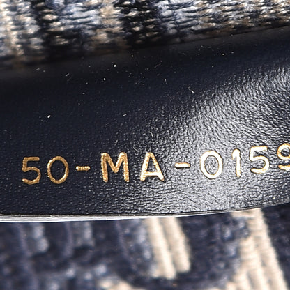 Christian Dior Oblique Medium Book Tote Blue Multicolor 7 of 10