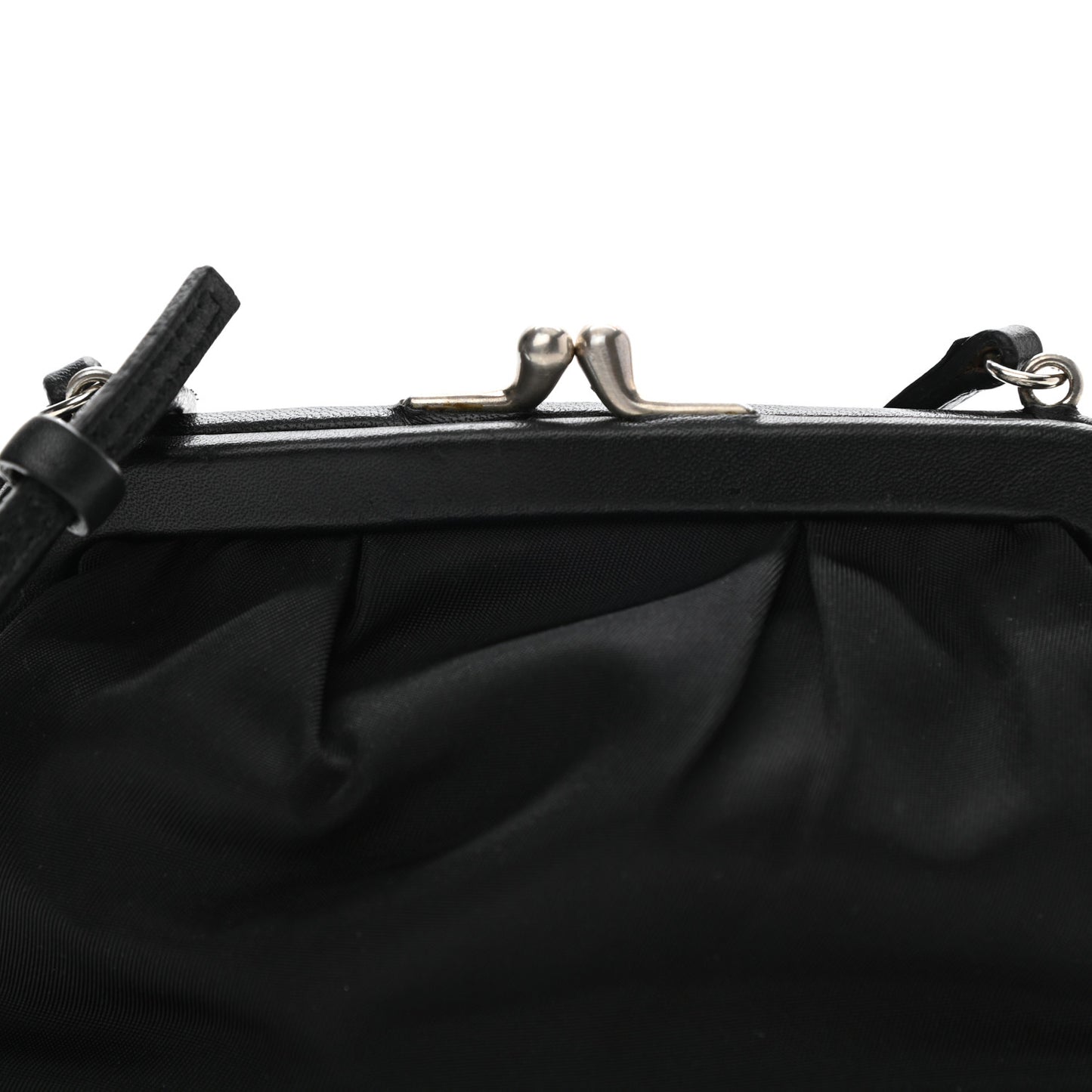 Tessuto Nylon Crossbody Bag Black