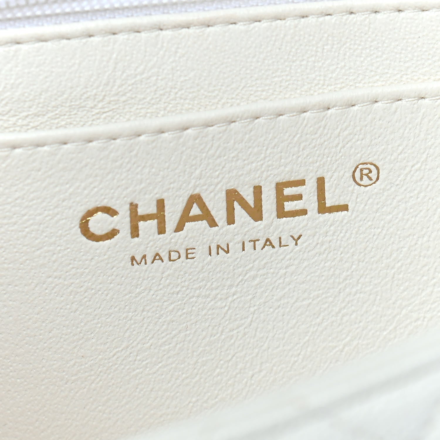 Chanel Caviar Quilted Mini Top Handle Rectangular Flap White 5 of 8
