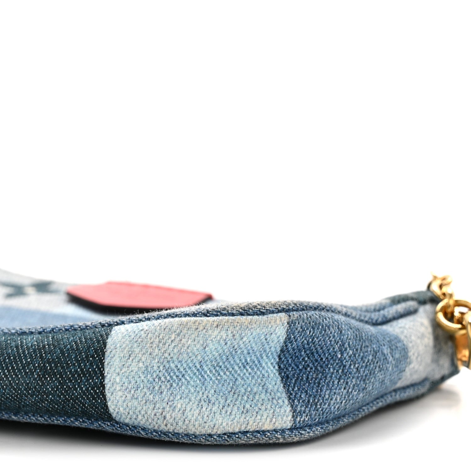 Louis Vuitton Denim Multi Pochette Accessories Mini Pochette 10 of 13