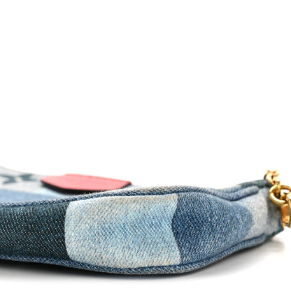 Louis Vuitton Denim Multi Pochette Accessories Mini Pochette 10 of 13