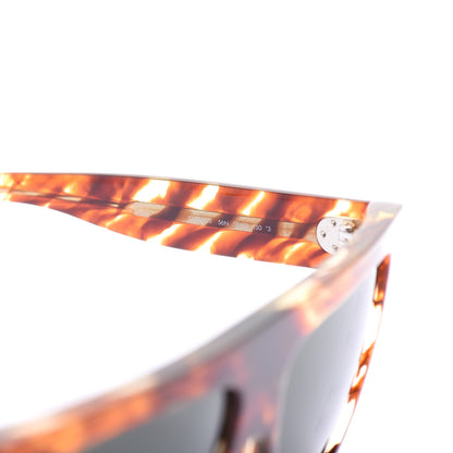 Celine Acetate Aviator Sunglasses CL 40001 Havana 5 of 8