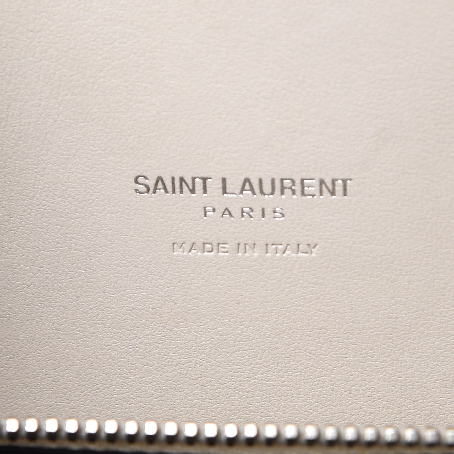 Grained Calfskin Small Sac De Jour Dove White