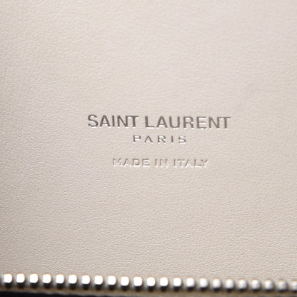 Saint Laurent Grained Calfskin Small Sac De Jour Dove White 7 of 17