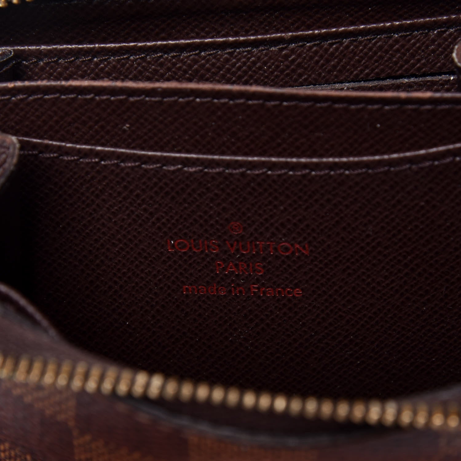 Louis Vuitton Damier Ebene Zippy Coin Purse 6 of 8