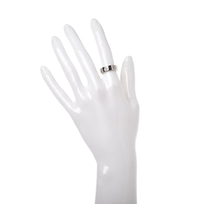 Cartier 18K White Gold 5.5mm LOVE Ring 50 5.25 2 of 5