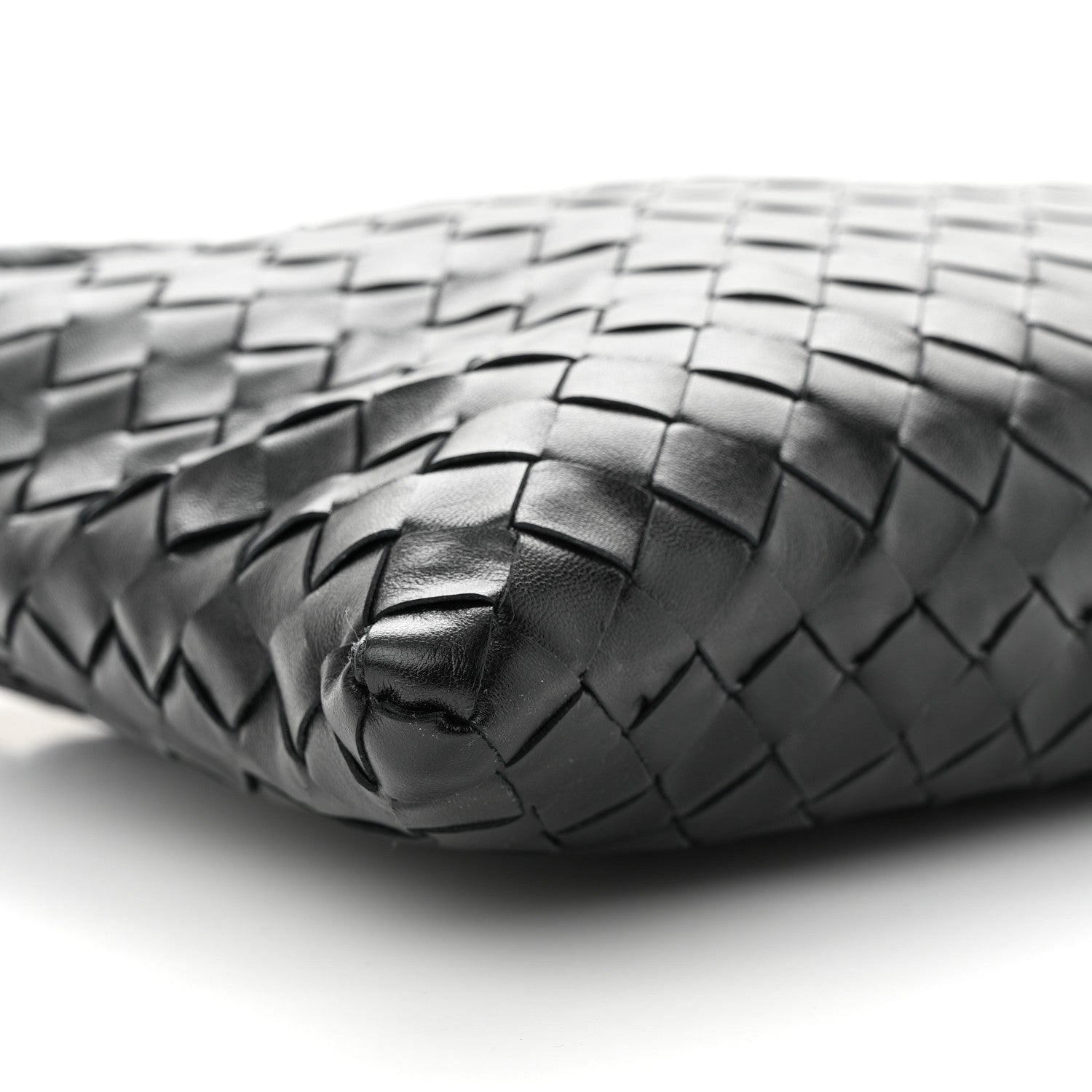 Bottega Veneta Calfskin Intrecciato Small Hop Black 9 of 10