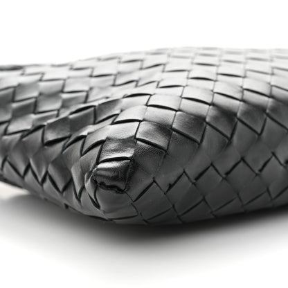 Bottega Veneta Calfskin Intrecciato Small Hop Black 9 of 10