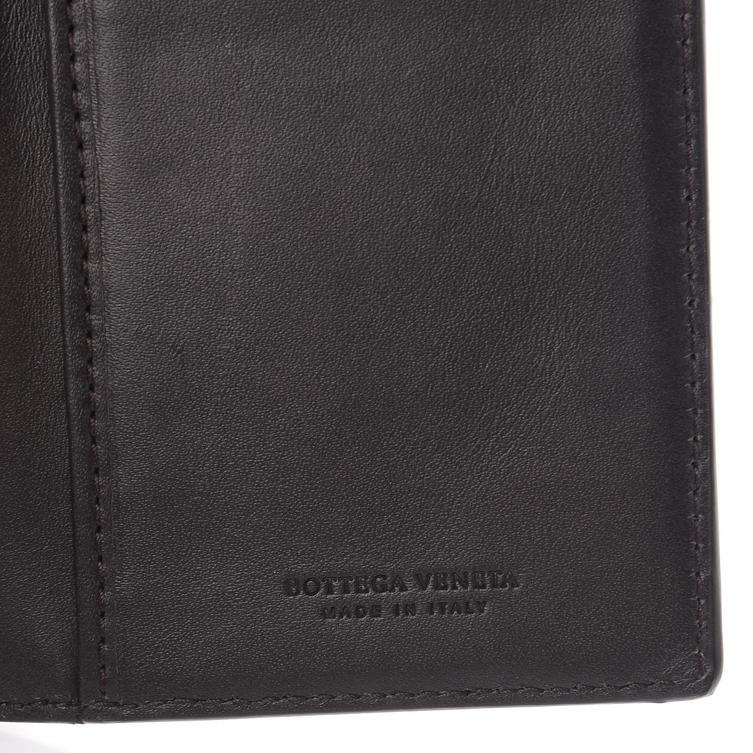 Bottega Veneta Nappa Intrecciato Continental Flap Wallet Ebano 6 of 9