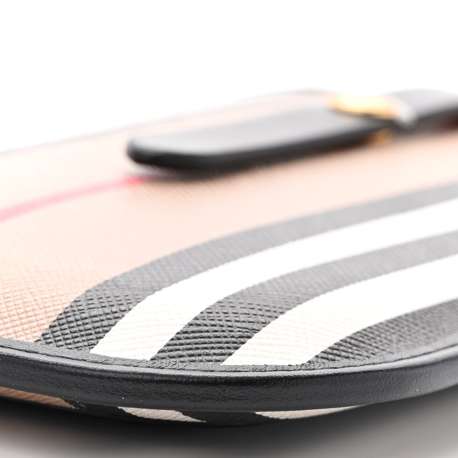 Burberry E-Canvas Calfskin Icon Stripe Anne Phone Case With Strap Archive Beige 11 of 12