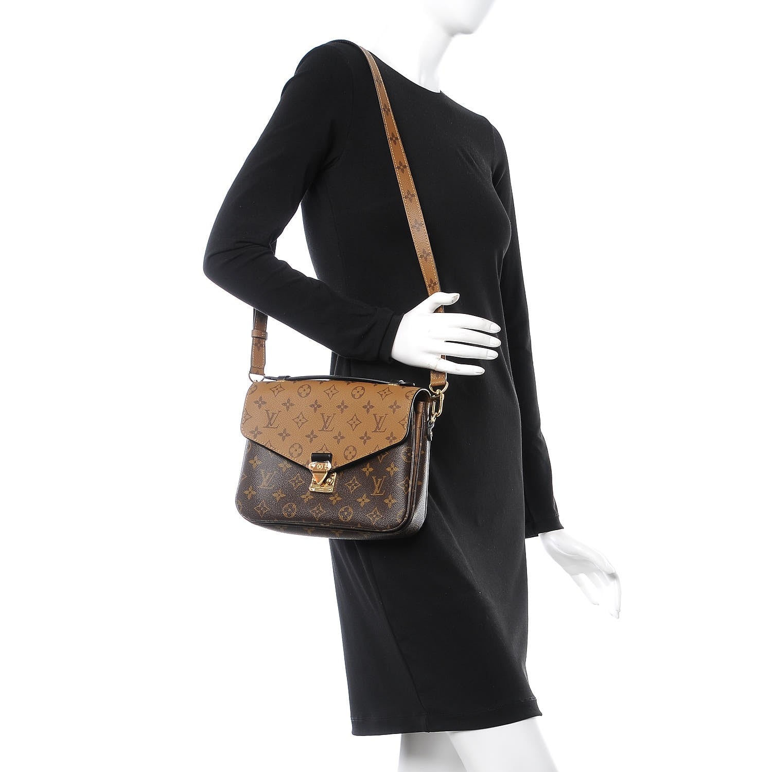 Louis Vuitton Reverse Monogram Pochette Metis 2 of 8