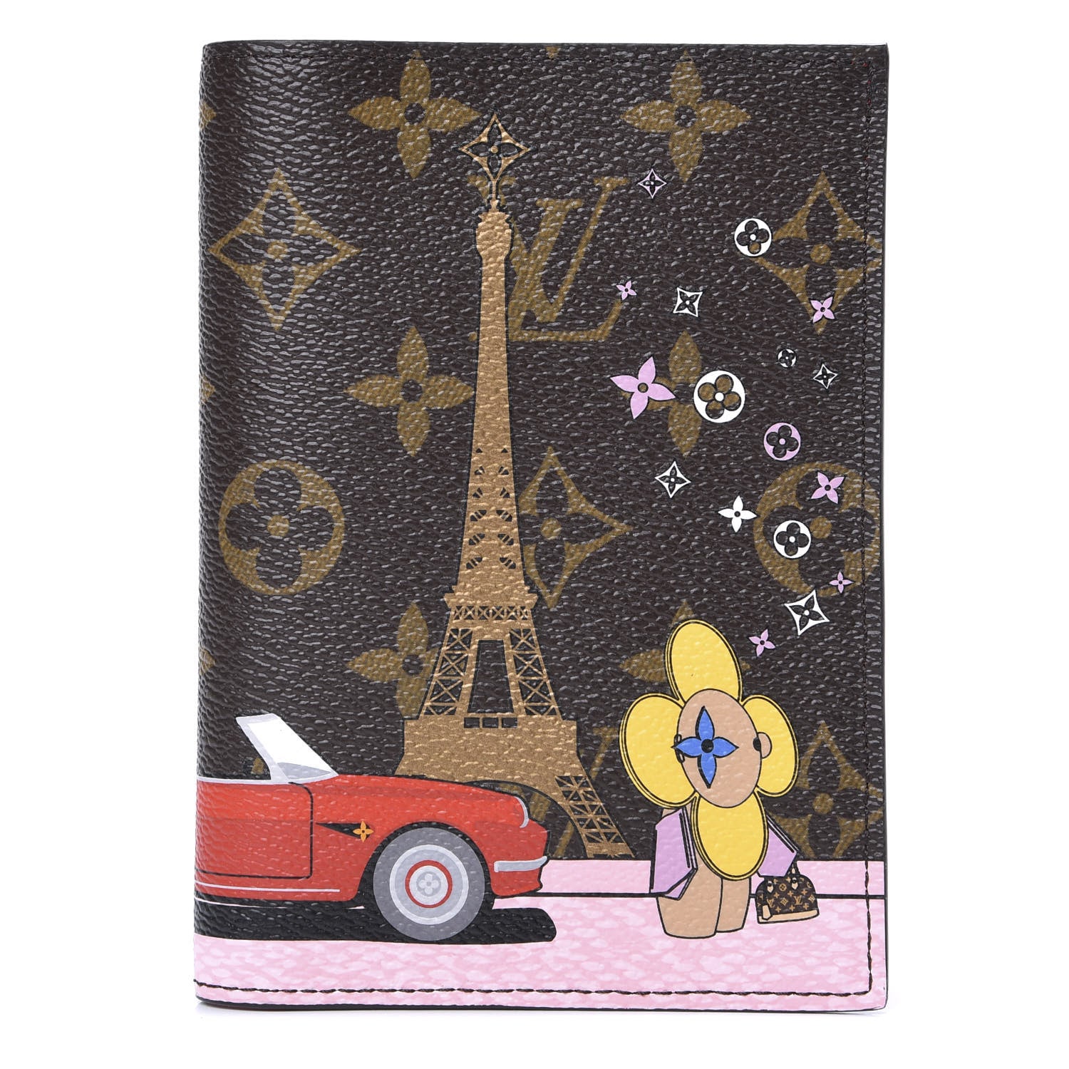 Louis Vuitton Monogram 2019 Christmas Animation Passport Cover Rouge 1 of 6