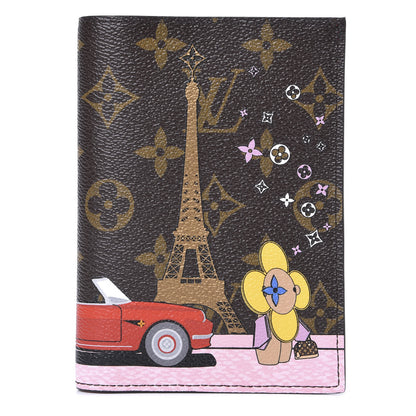 Louis Vuitton Monogram 2019 Christmas Animation Passport Cover Rouge 1 of 6