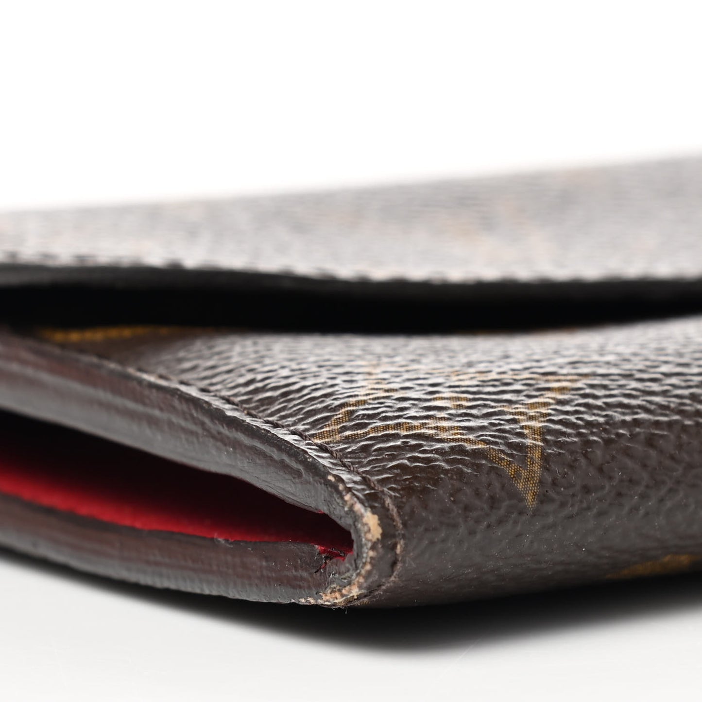 Monogram Emilie Wallet Rouge