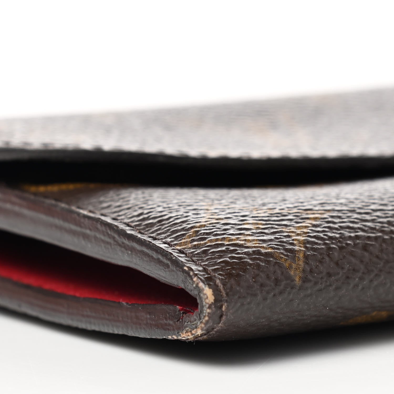 Louis Vuitton Monogram Emilie Wallet Rouge 11 of 12