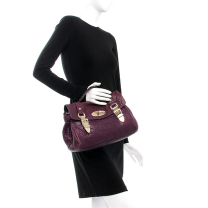 Mulberry Large Grain Nappa Medium Alexa Eggplant 3 of 12