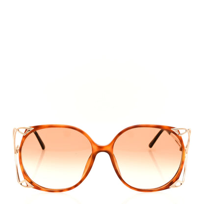 Christian Dior Acetate Metal 2616 Sunglasses Havana Gold 2 of 6