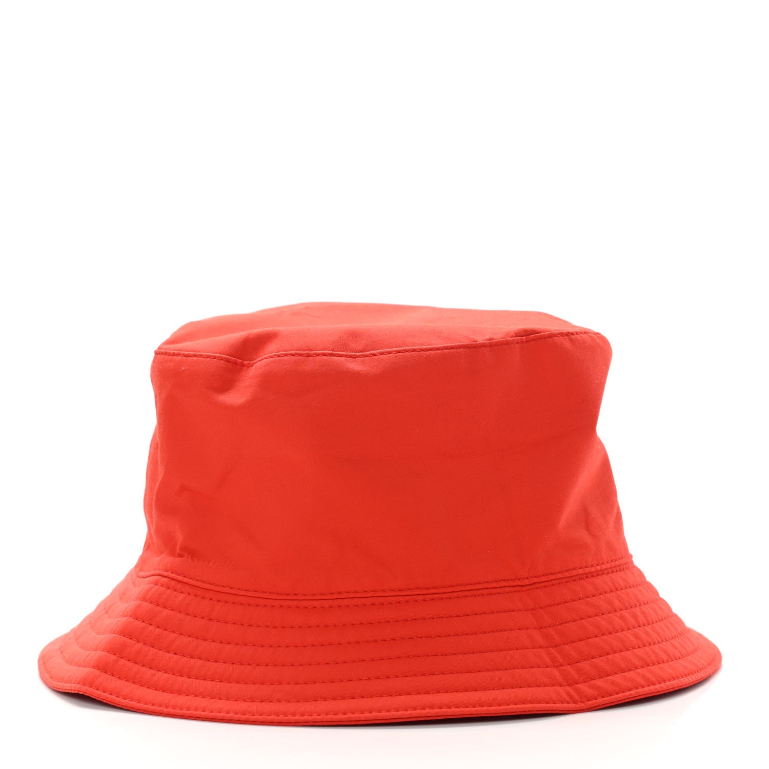 Hermes Gabardine Cotton Swift Elvis Cheval Bucket Hat 57 Orange Gold 5 of 7