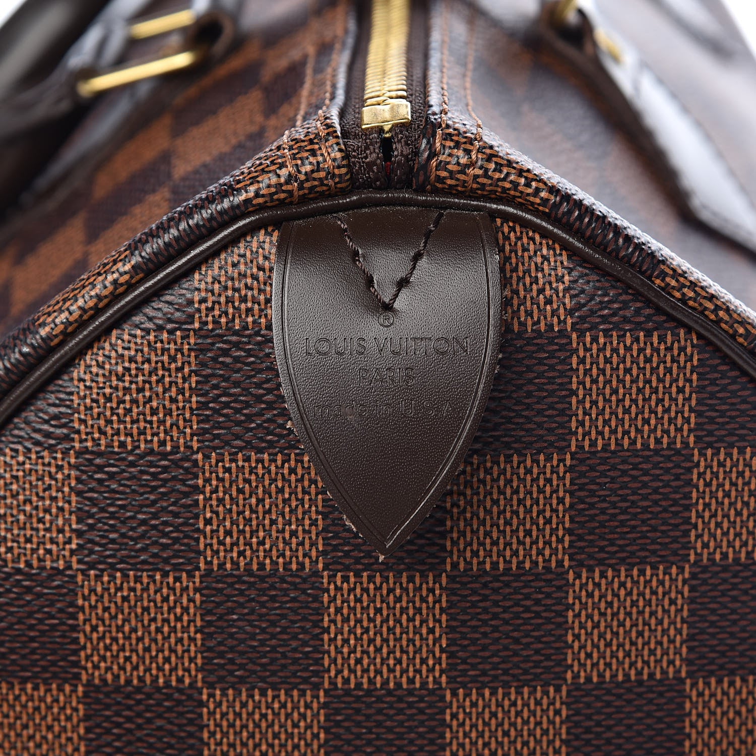 Louis Vuitton Damier Ebene Speedy 30 7 of 12