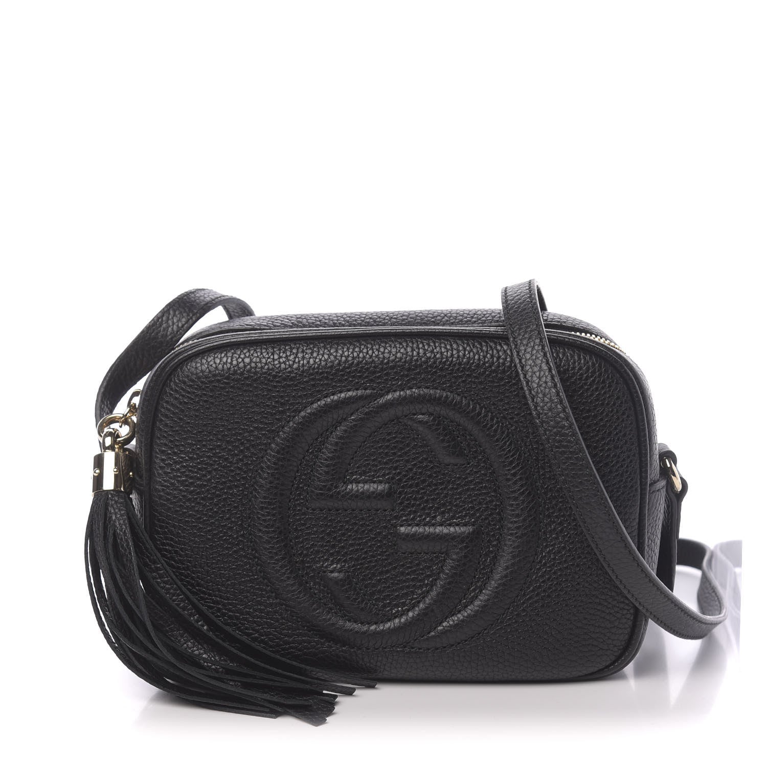 Gucci Pebbled Calfskin Small Soho Disco Bag Black 1 of 10