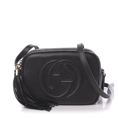 Gucci Pebbled Calfskin Small Soho Disco Bag Black 1 of 10