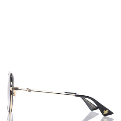 Gucci Round Frame Sunglasses GG0061S Black 2 of 6