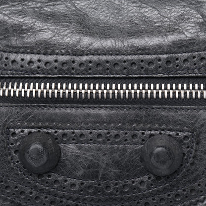 Balenciaga Agneau Giant Brogues Hardware City Anthracite 22 of 33