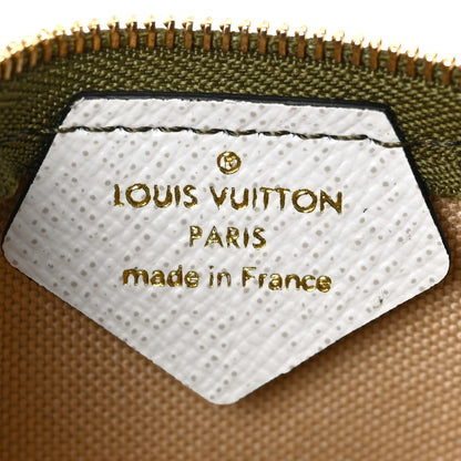 Louis Vuitton Monogram Giant Micro Pochette Accessories Kaki White 5 of 6