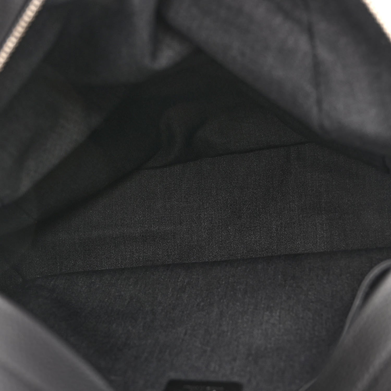 Christian Dior Calfskin Nylon Backpack Black 5 of 9