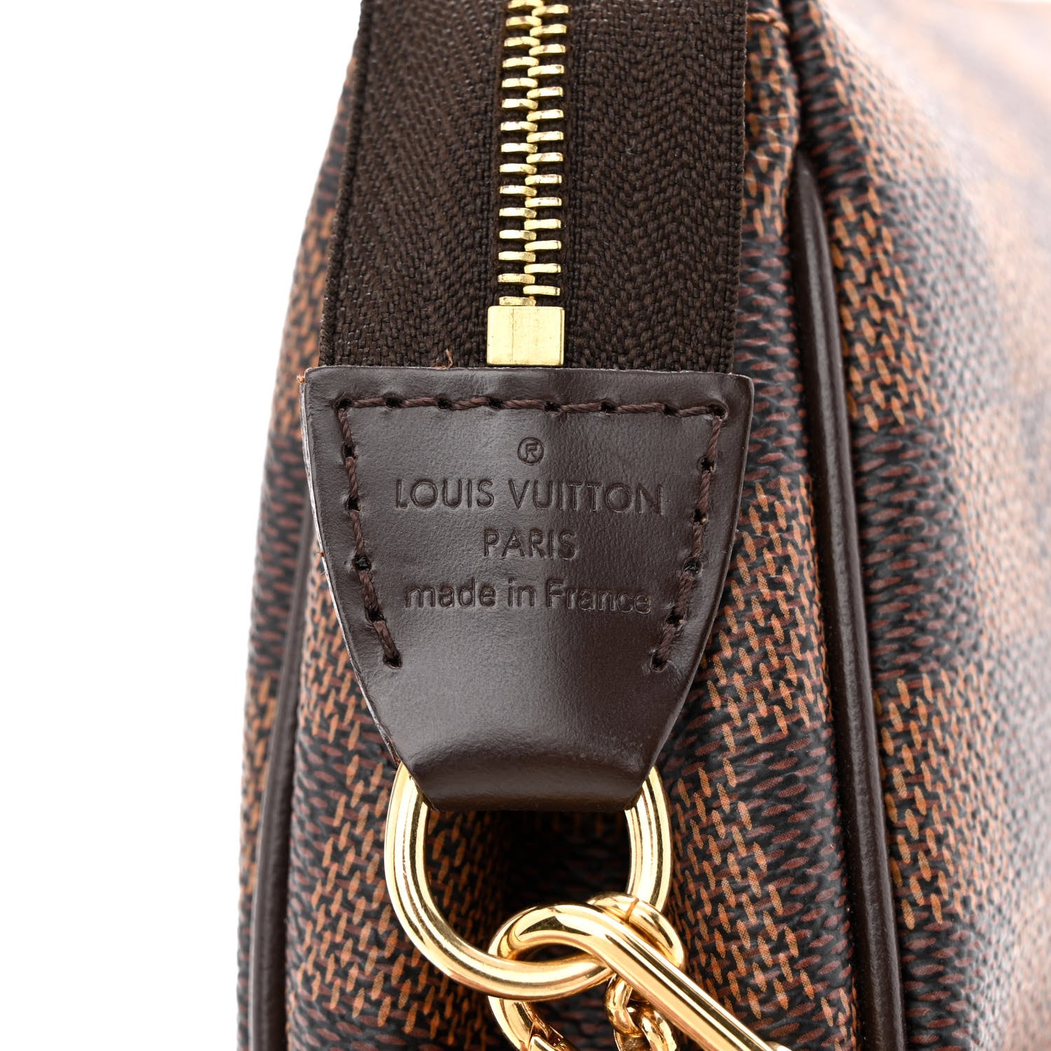 Louis Vuitton Damier Ebene Eva Clutch 6 of 10