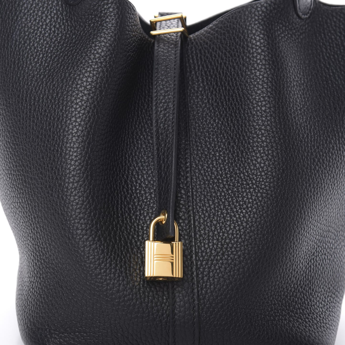 Taurillon Clemence Picotin Lock 22 MM Black