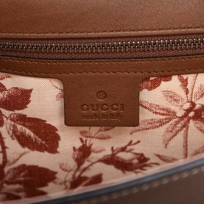 Gucci Calfskin Animalier Clutch Brown 6 of 8