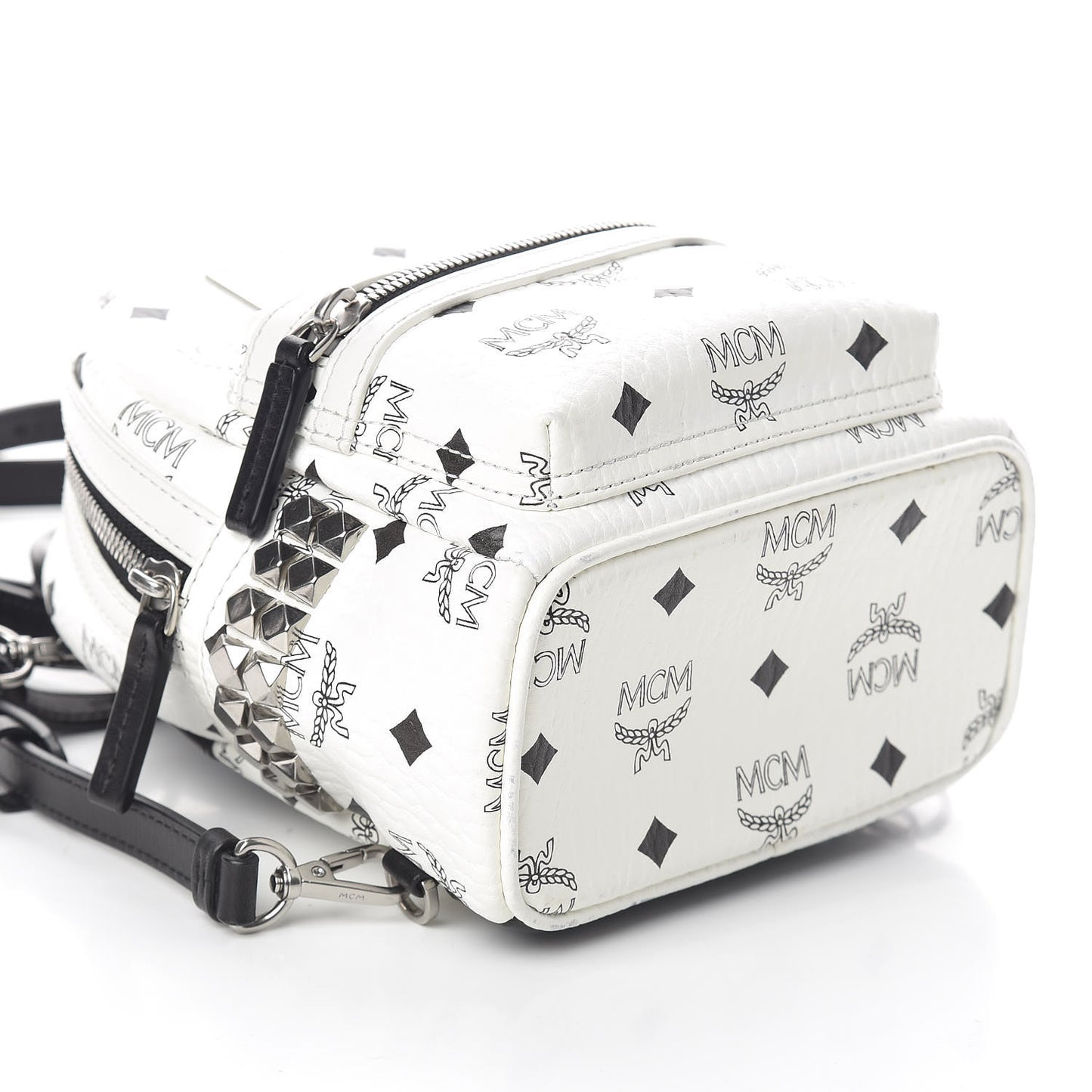 Visetos Side Stud X-Mini Stark Bebe Boo Backpack White