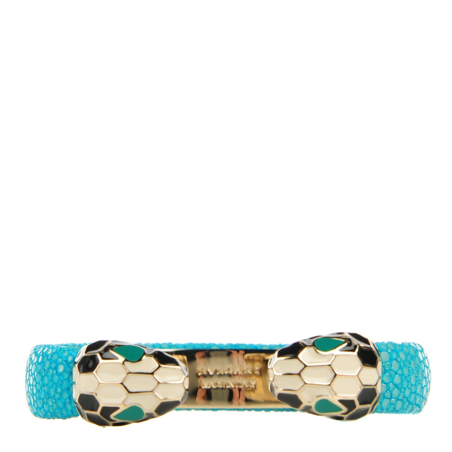 Galuchat Serpenti Forever Bracelet S Aquarelle Turquoise