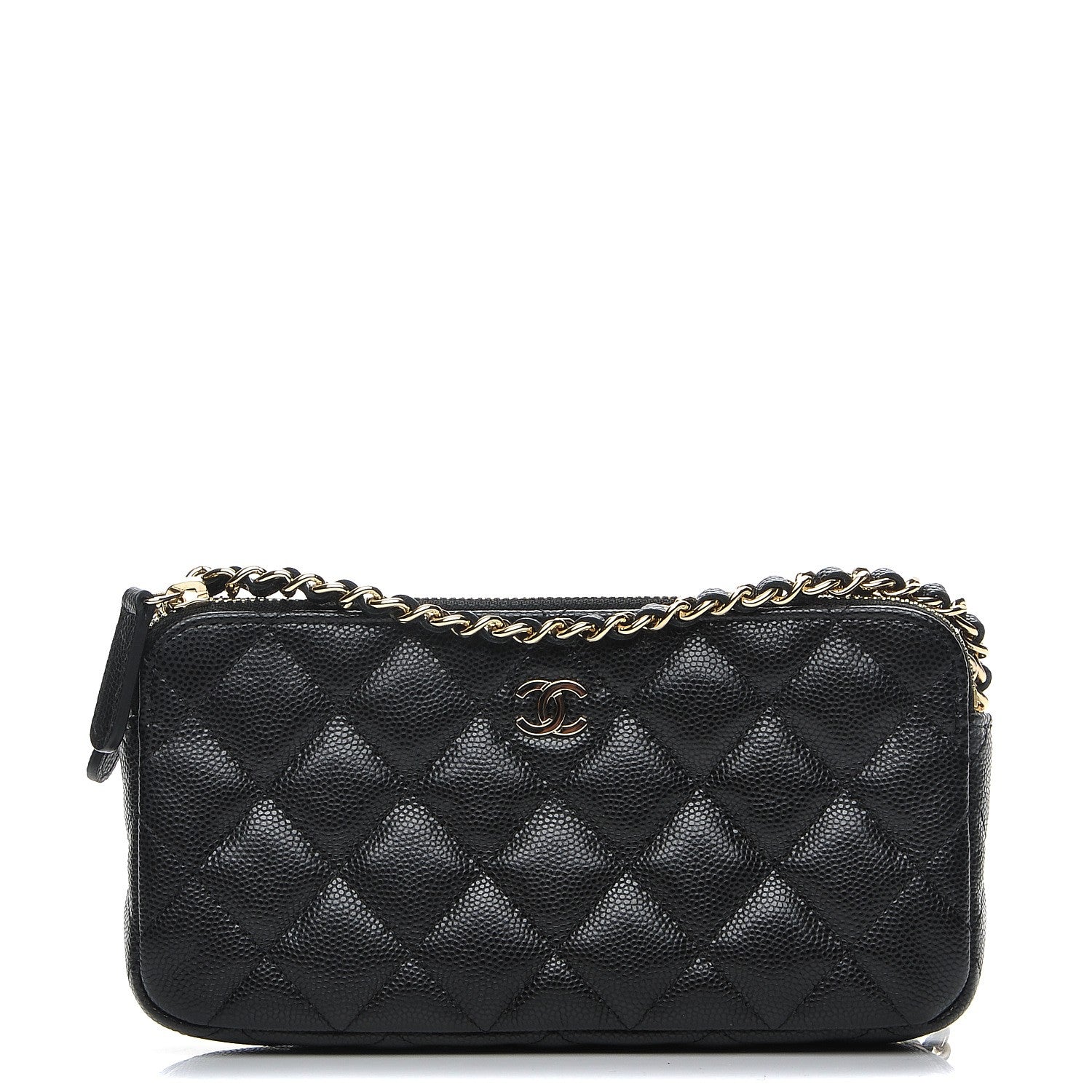 Chanel Caviar Quilted Small Clutch With Chain Black 1 of 9