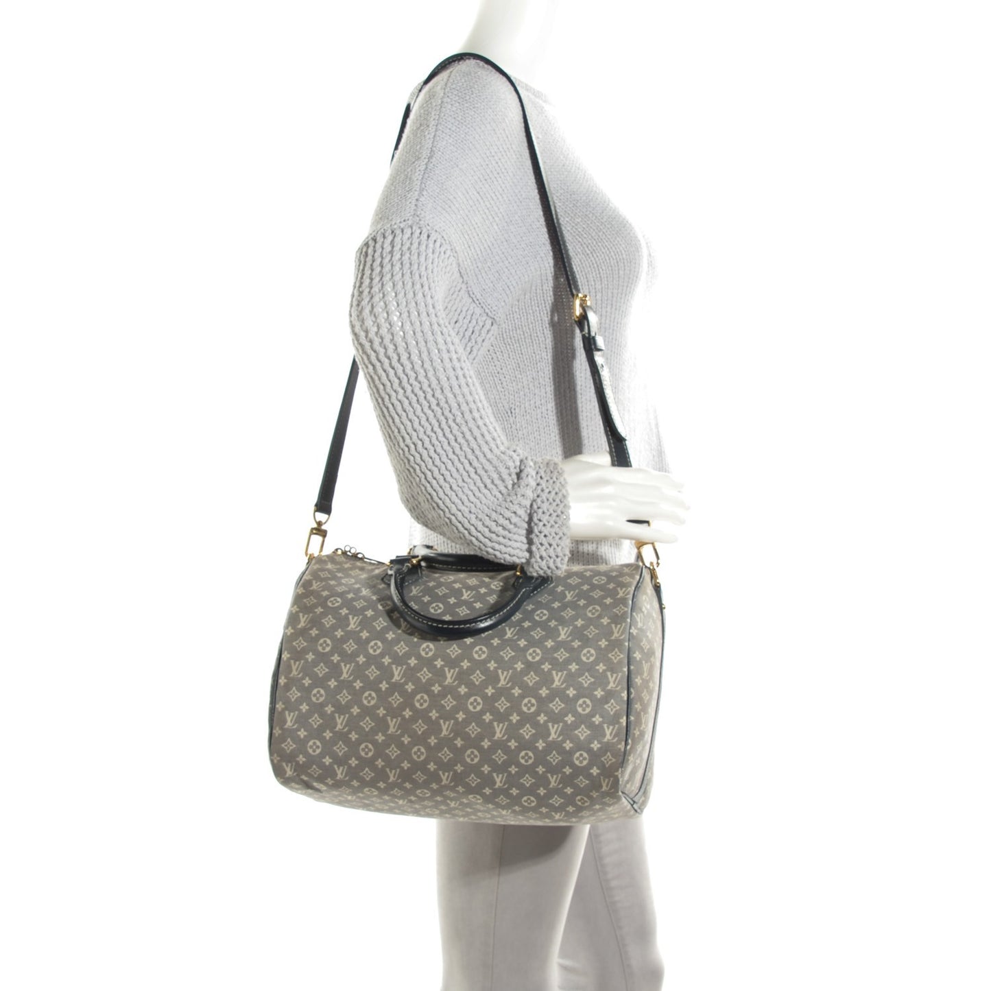 Monogram Idylle Speedy Bandouliere 30 Encre