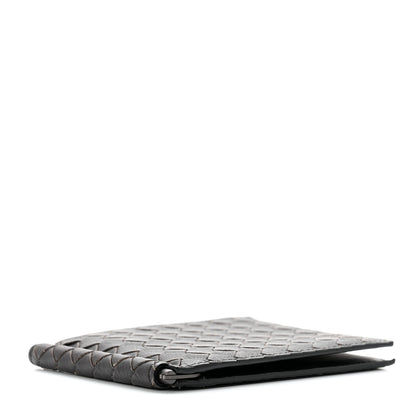 Bottega Veneta Intrecciato Bi-Fold Money Clip Wallet Black 4 of 8