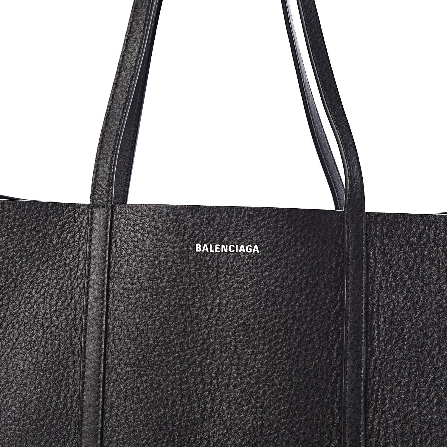 Balenciaga Calfskin Small Everyday Tote Bag Black 7 of 9