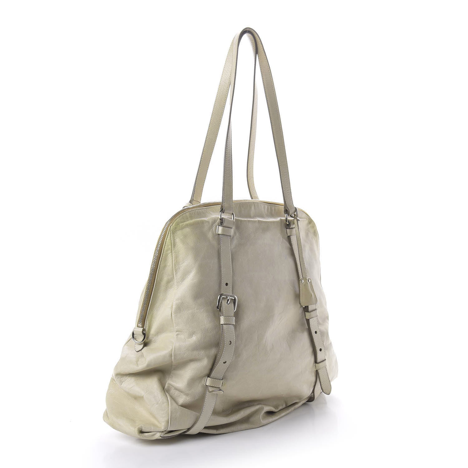 Prada Nappa New Look Tote Talco 3 of 11