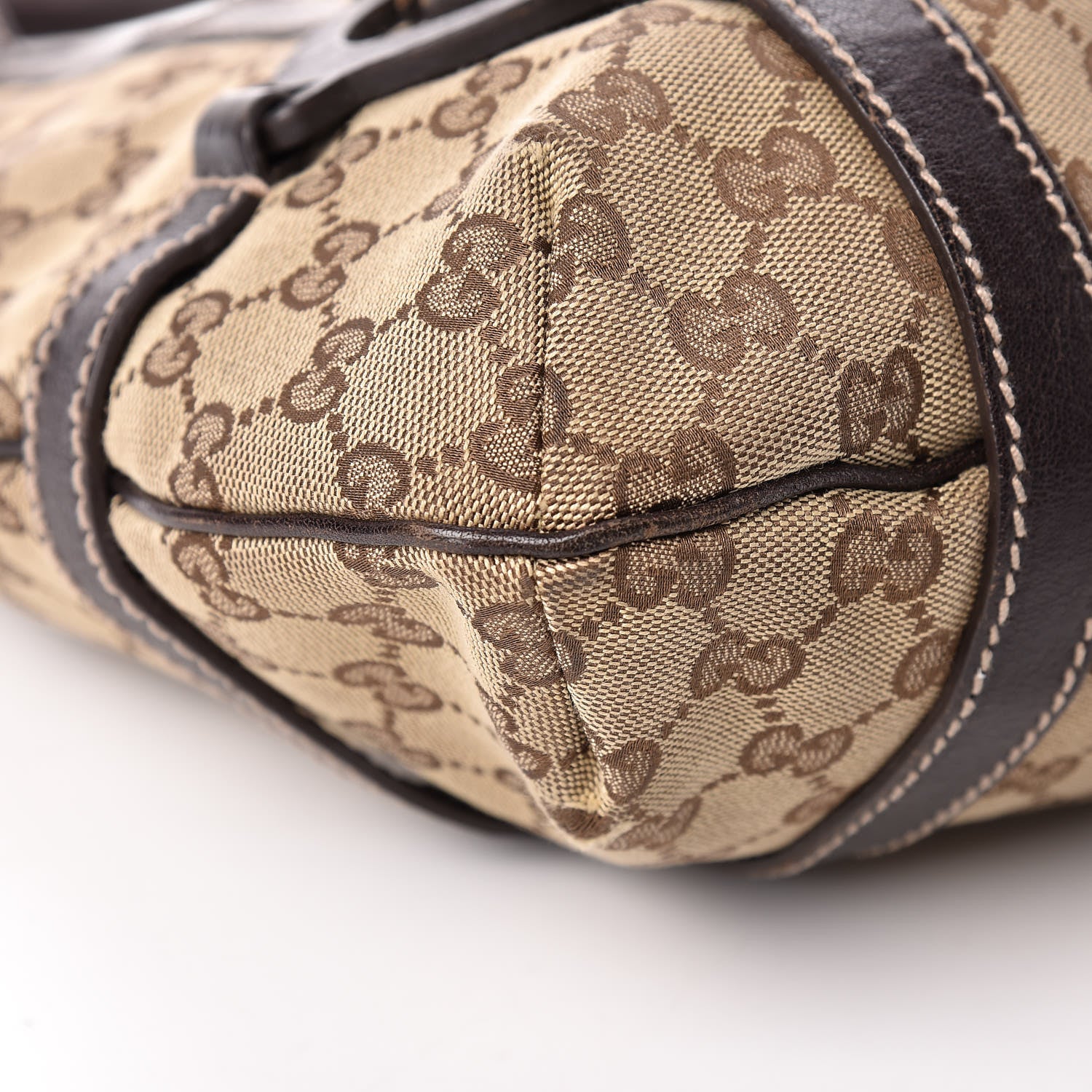 Gucci Monogram GG Royal Hobo Dark Brown 10 of 16