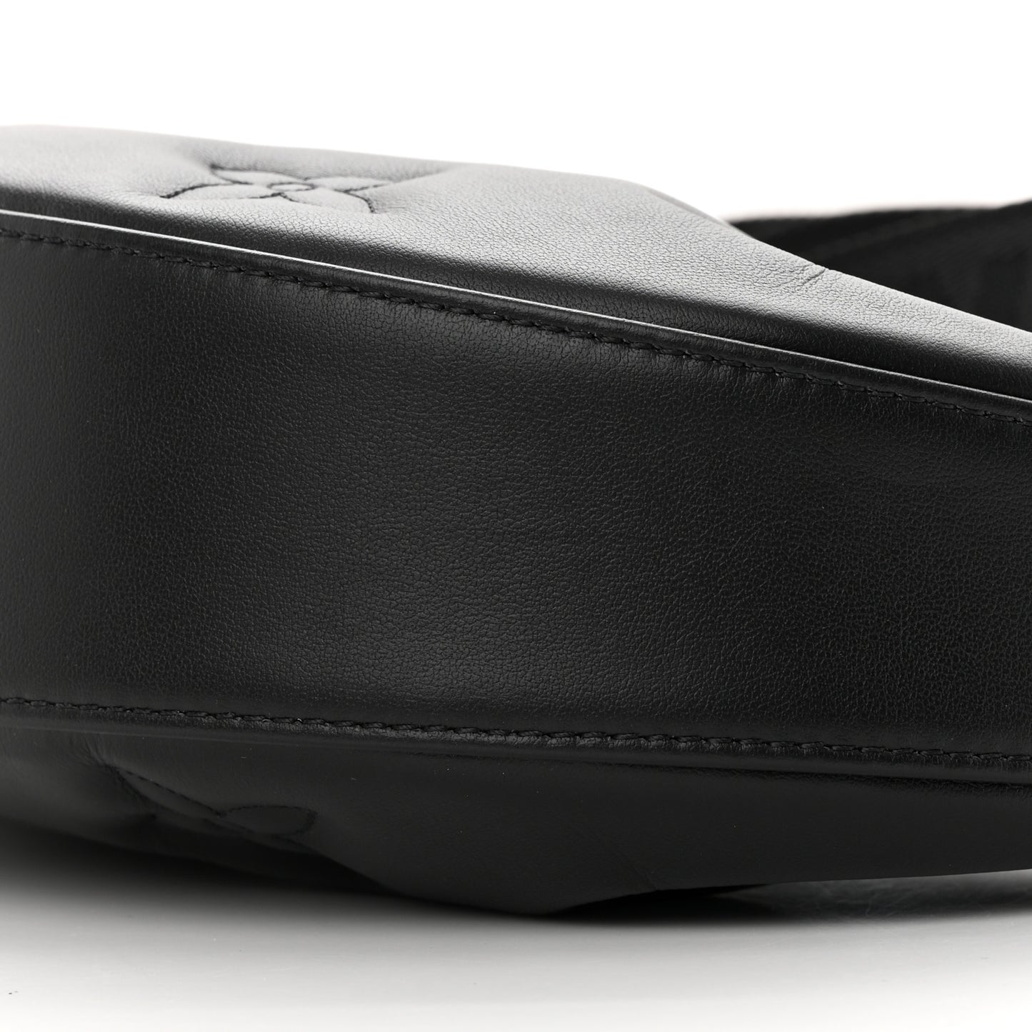 Calfskin Bubblegram Over The Moon Black