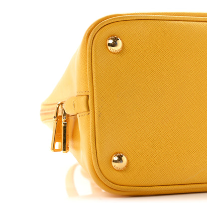 Prada Saffiano Lux Medium Promenade Tote Mimosa 17 of 21