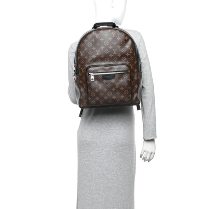 Louis Vuitton Monogram Macassar Josh NM Backpack 2 of 10