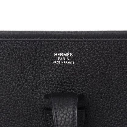 Hermes Taurillon Clemence Evelyne III PM Black 6 of 11