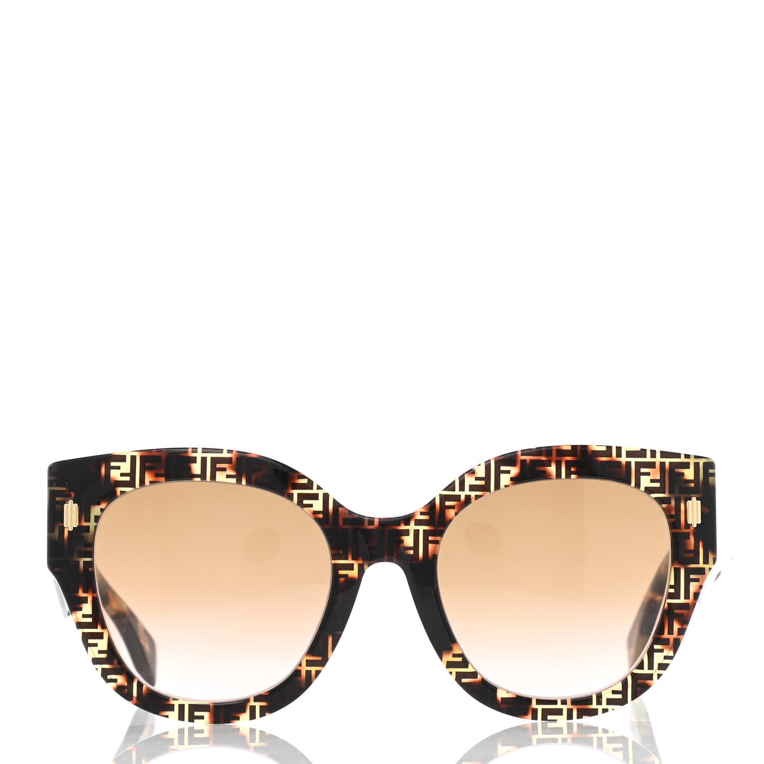 Fendi Acetate FF Sunglasses FF 0452/F/S Tortoise 2 of 7