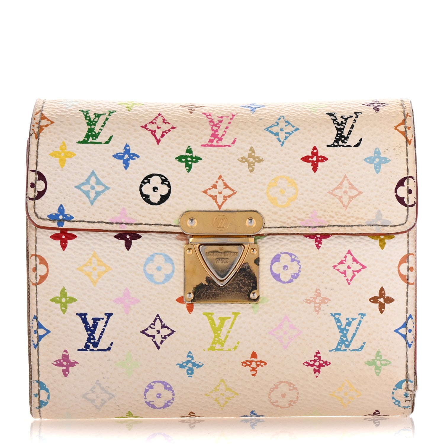 Louis Vuitton Monogram Multicolor Koala Wallet White 1 of 12