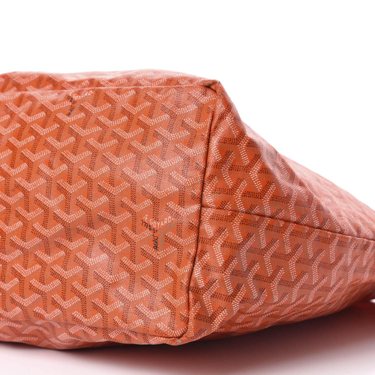 Goyard Goyardine Saint Louis GM Orange 7 of 14