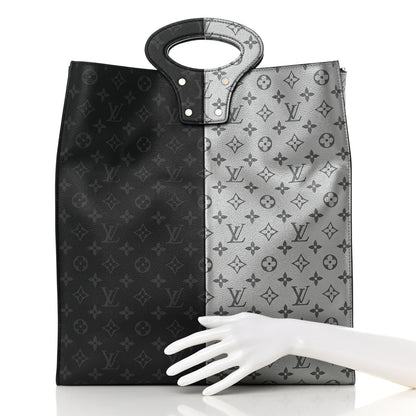 Louis Vuitton Monogram Eclipse Split Tote 2 of 13