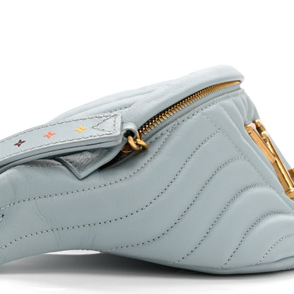 Louis Vuitton Calfskin New Wave Bumbag Porcelain Blue 8 of 9